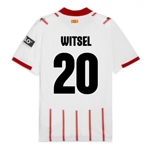 Billige Fotballdrakt Girona Axel Witsel #20 Replika Hjemmedrakt 2025-26 Kortermet Billige Fotballdrakt Girona Axel Witsel #20 Replika Hjemmedrakt 2025-26 Kortermet